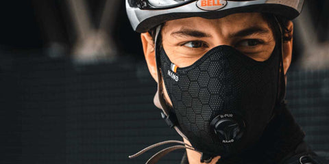 Masque antipollution moto Nano Light de R-PUR : une protection de haute qualité pour les motards urbains